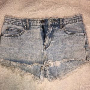 Pac Sun Jean Shorts